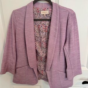 Women's Skies Are Blue Lavender Blazer